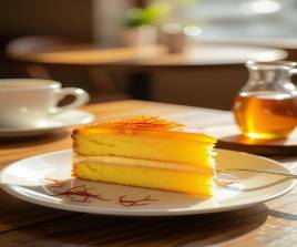 Saffron Cake ( كيكة الزعفران )